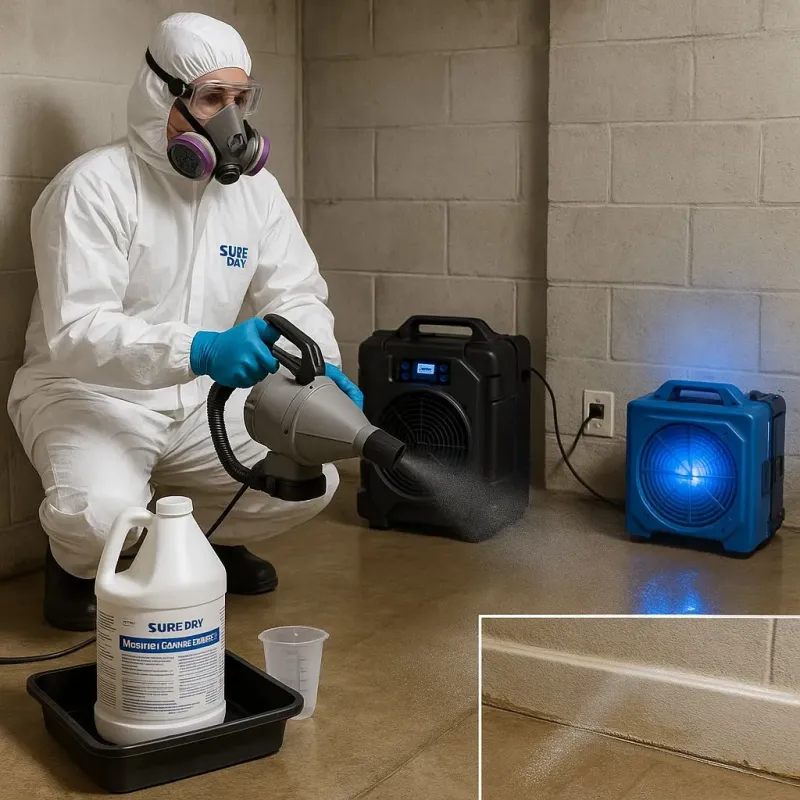 Sanitization and Odor Removal process in Monroe, UT